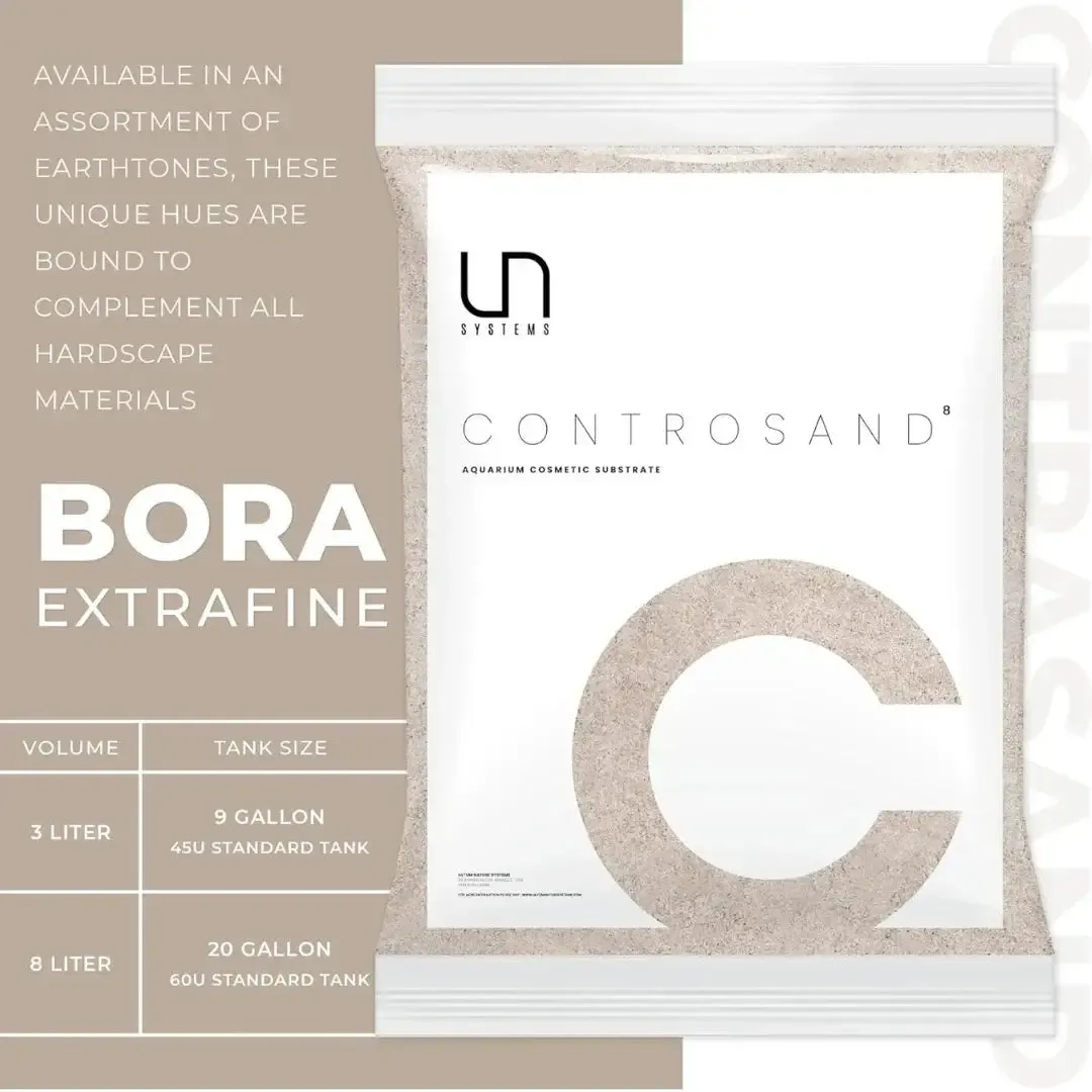 UNS Controsand Bora Natural White Cosmetic Sand — Brilliant Pure White Aesthetic