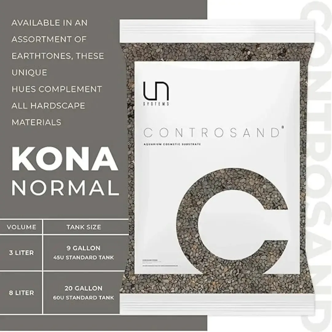 UNS Controsand Kona Black Volcanic Cosmetic Sand — Deep Obsidian Volcanic Tone