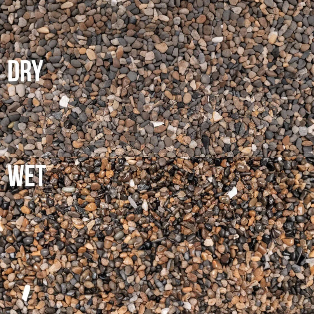 UNS Controsand Santa Fe Pebble Gravel — Cool Grey Meets Earthy Brown